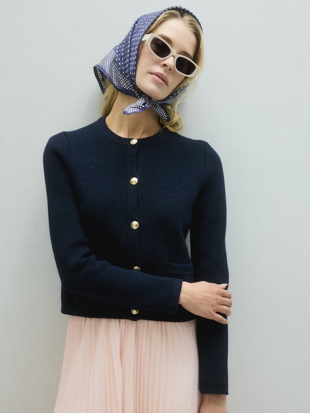 Organic Cotton Sweater Jacket - Picture 9 of 10